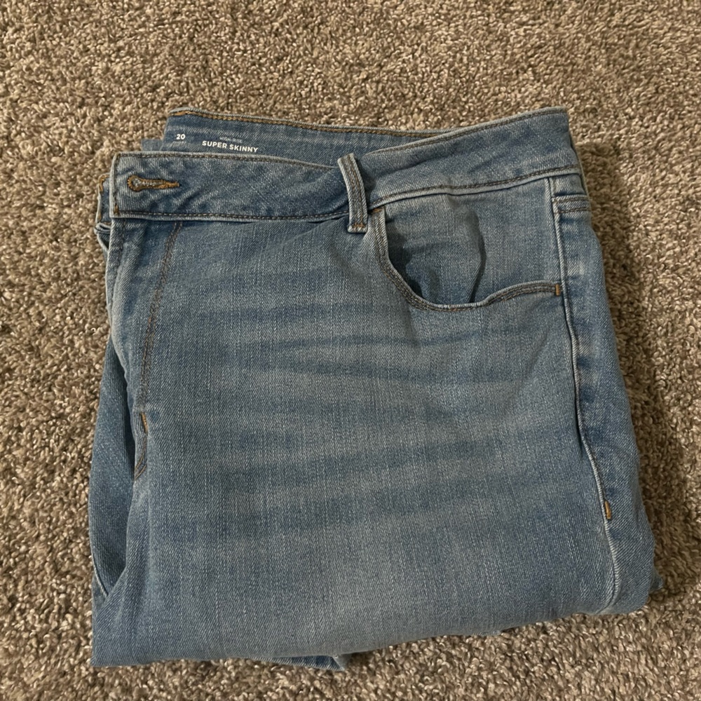 PLUS SIZE Old Navy super skinny jeans